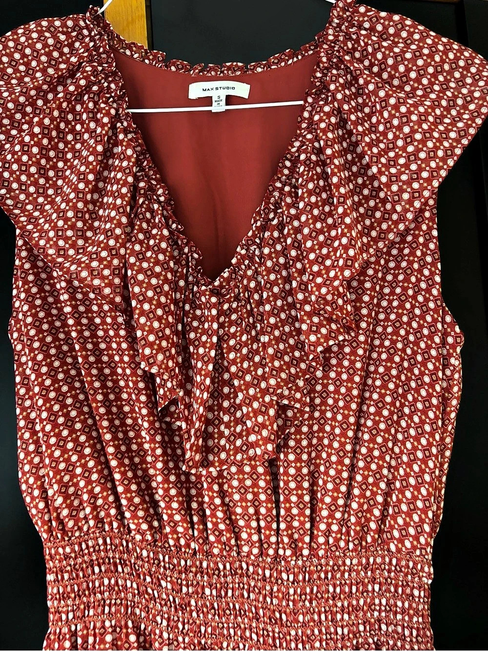 Max Studio Ruffle Dress - Picture 3 of 5